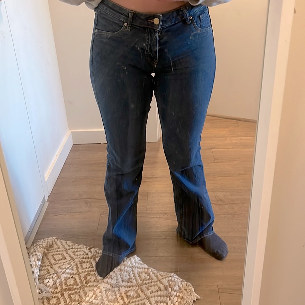 Boot cut jeans